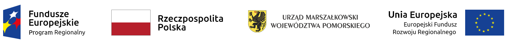 loga Unia Europejska, RP, FE, Urząd Marszałkowski Województwa Pomorskiego